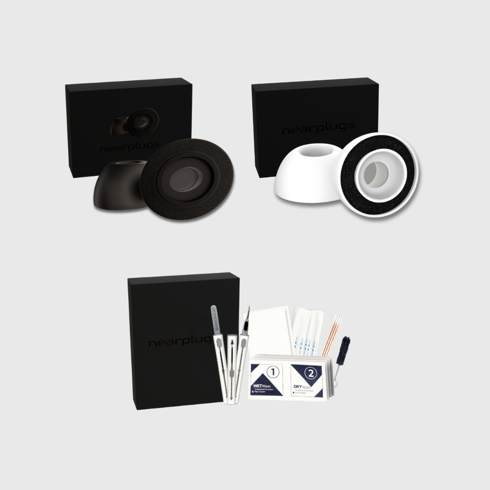 Ultimate AirPods Pro 3 Bundle: 2 Boxes of Ear Tips + Complete Cleaning Kit + Cleaning Pen