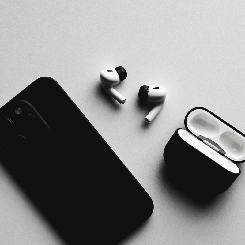 Memory Foam Ear Tips for Apple AirPods Pro (Generation 1 & 2)