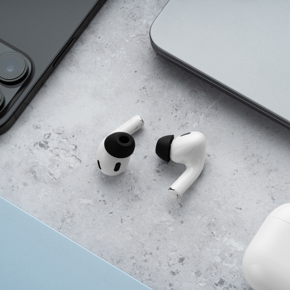 Memory Foam Ear Tips Version Apple AirPods Pro (Gen 1, 2,